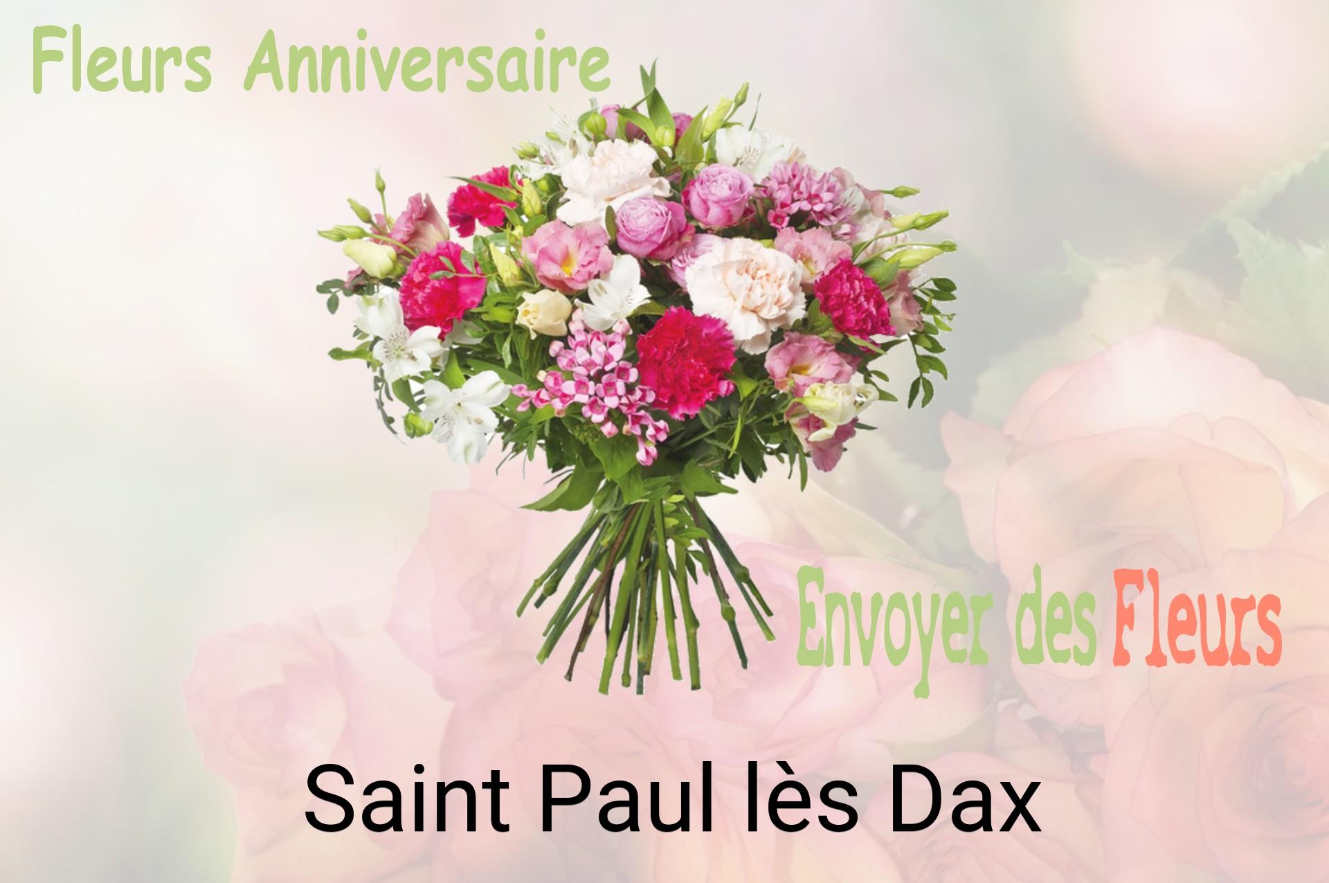 Bouquet de fleurs d’anniversaire livré à Saint-Paul-lès-Dax