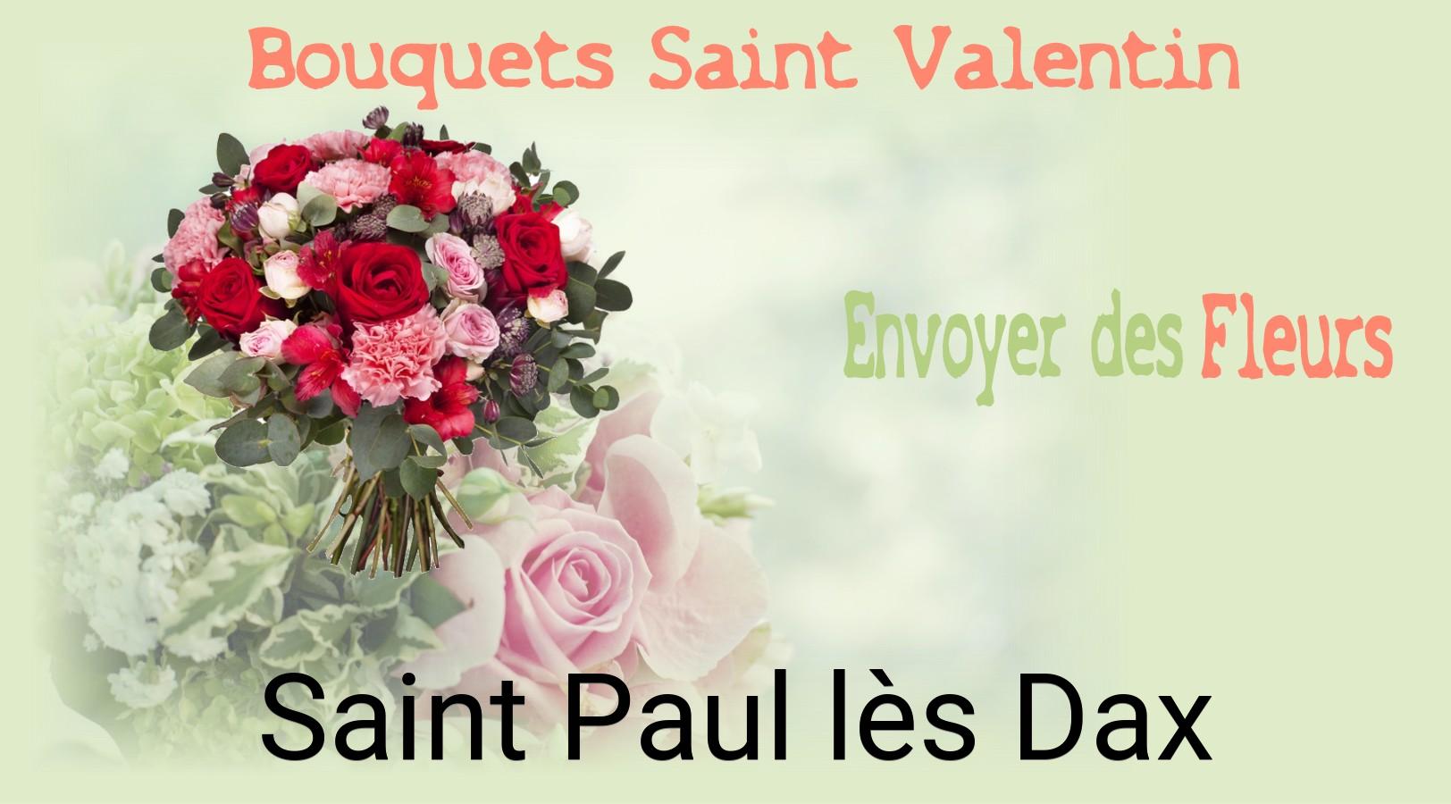 Roses de Saint-Valentin livrées à Saint-Paul-lès-Dax